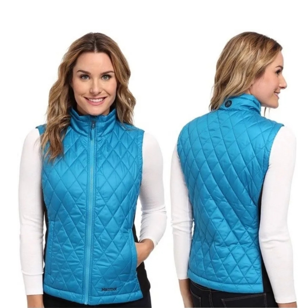 MARMOT "Kitzbuhel" Full Zip Quilted Vest Size M